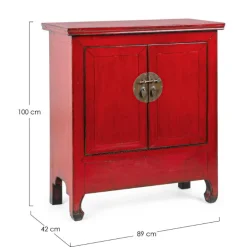 Aparador Ming Rojo