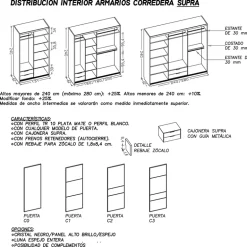 Armario corredero Mineral