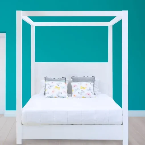 Cama con dosel princesa