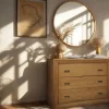 Cómoda madera de castaño Luz