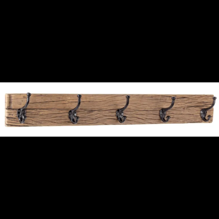 colgador madera reciclada