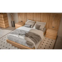 Dormitorio de Roble Natural Oak