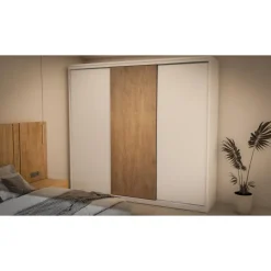 Dormitorio de Roble Natural Oak