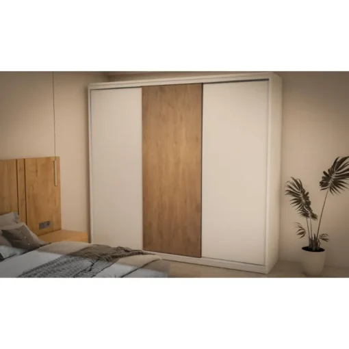 Dormitorio de Roble Natural Oak