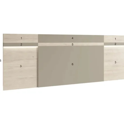 Dormitorio Dremen roble