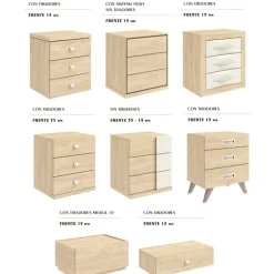 Dormitorio Dremen roble