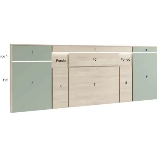 Dormitorio Lublin Roble