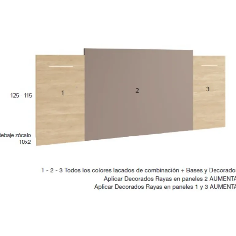 Dormitorio moderno Aleixandre Café