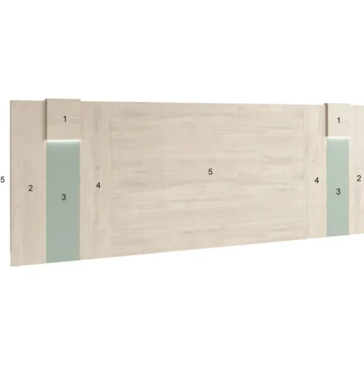 dormitorios modernos Dan beige