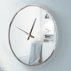espejo reloj redondo May