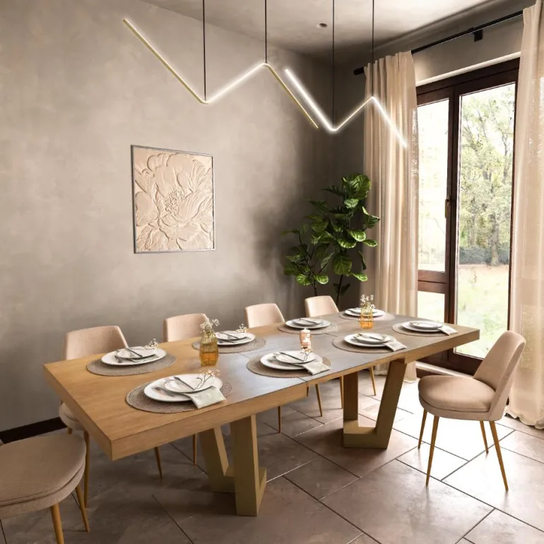 Mesa comedor extensible de Roble Especial