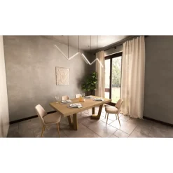 Mesa comedor extensible de Roble Especial