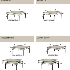 Mesa de centro Armony