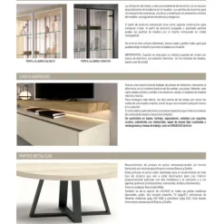 Mesa de centro cruz