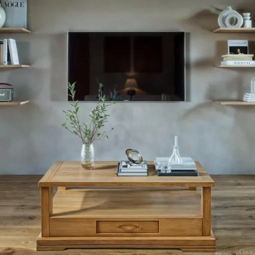 Mesa de centro de Roble Rise
