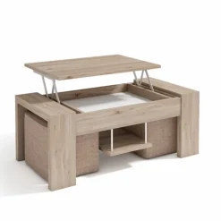Mesa de centro elevable Amalia