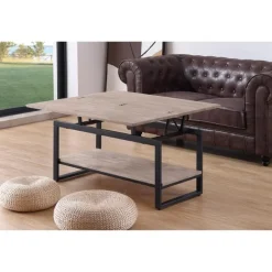 Mesa de centro elevable extensible estebe
