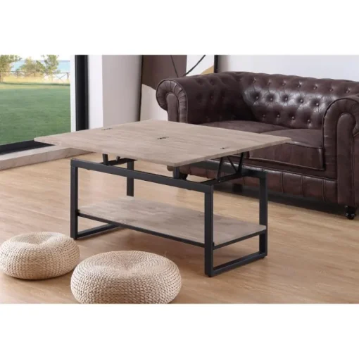 Mesa de centro elevable extensible estebe