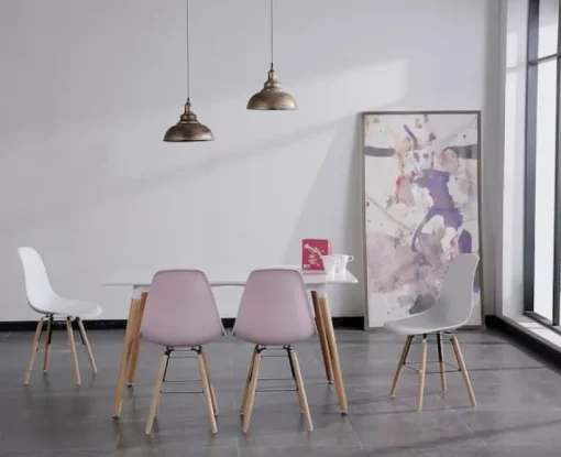 Mesa de comedor blanca North