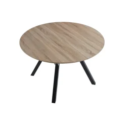 Mesa de comedor extensible Viena black