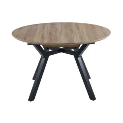 Mesa de comedor extensible Viena black