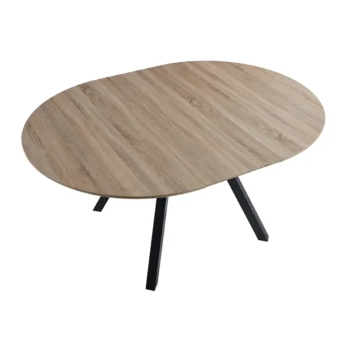 Mesa de comedor extensible Viena black