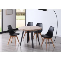 Mesa de comedor extensible redonda Ber