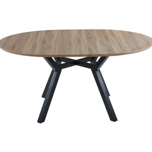 Mesa de comedor extensible Viena black