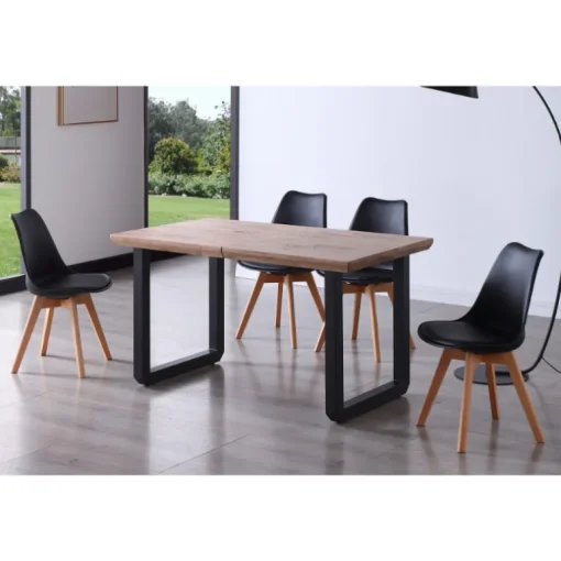 Mesa de comedor extensible Cesar