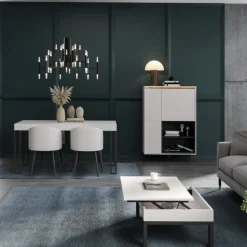 Mesa de comedor extensible Kross