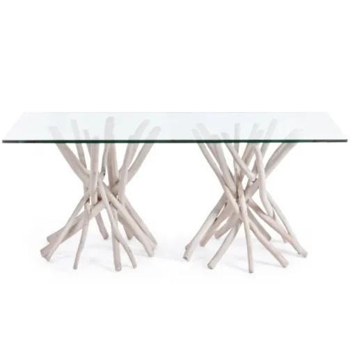 Mesa de comedor ramas de teca