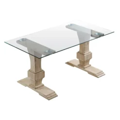 Mesa de cristal vincent