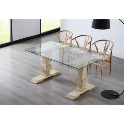 Mesa de cristal vincent