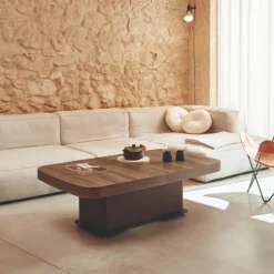 Mesa elevable centro comedor extensible Modern