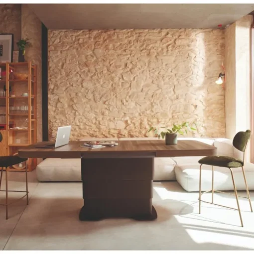 Mesa elevable centro comedor extensible Modern