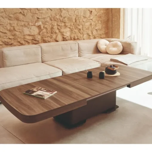 Mesa elevable centro comedor extensible Modern