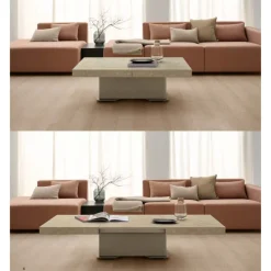 Mesa elevable centro comedor extensible Modern
