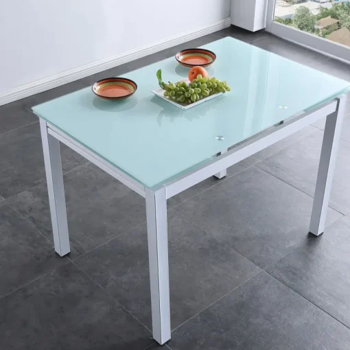 Mesa extensible Eli blanca
