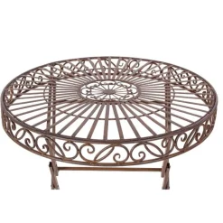 Mesa plegable de acero Gisel