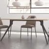 Mesa rectangular Egeo negra