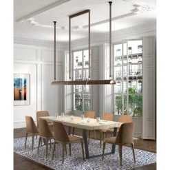 Mesa rectangular fija patas uve