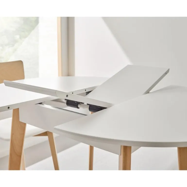 Mesa redonda extensible 90 Nantes