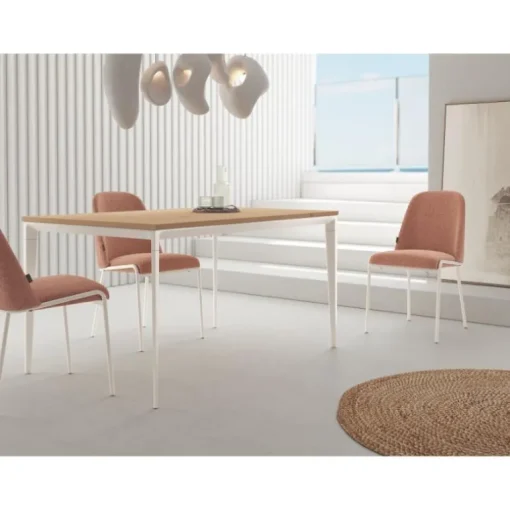 Mesa Vernon blanca
