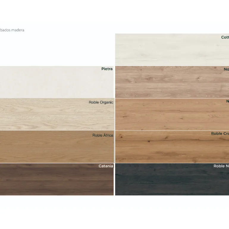 Separador ambientes listones de madera verticales