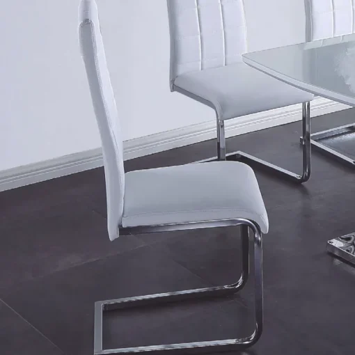 Silla comedor simil-piel Cometa