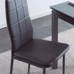 Silla comedor simil-piel Lai