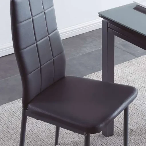 Silla comedor simil-piel Lai