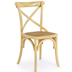 Silla de comedor Cruz ocre