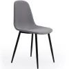 Silla de comedor Velt Gris