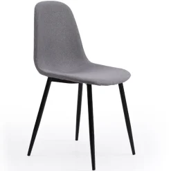 Silla de comedor Velt Gris